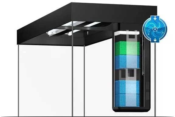 Juwel Akvariumas LED Rio 240 juodas, 240 l 121x41x55 cm, SPEC