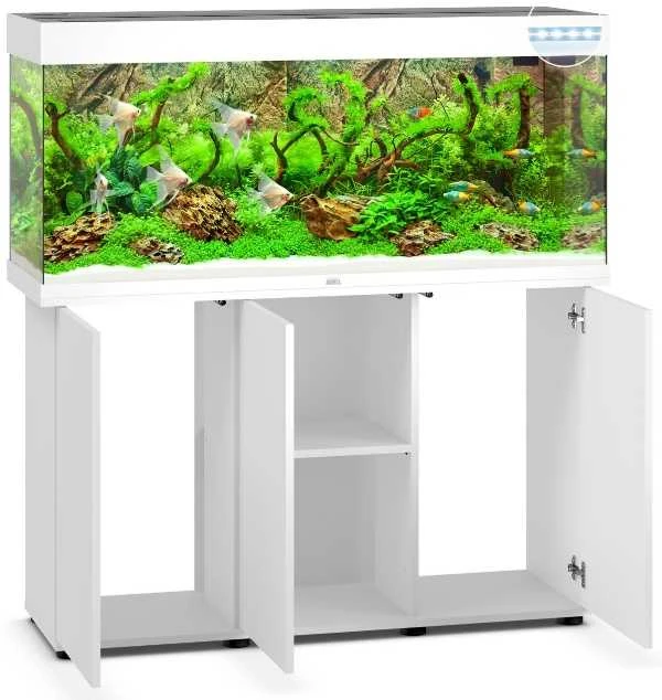 Juwel Spintelė akvariumui Rio 240 baltos spalvos 121x41x73 cm NEW, SPEC