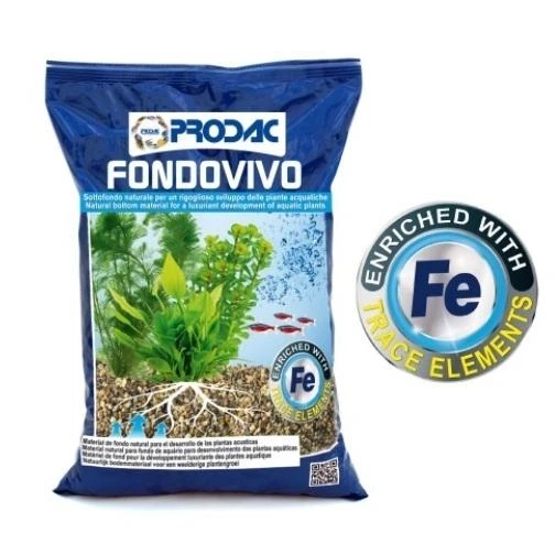 Prodac Fondo Vivo natūralus substratas su moliu 2,5kg