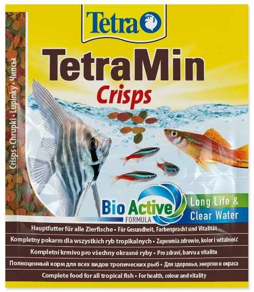 TetraMin Crisps 12g pagrindinis pašaras visoms dek. žuvi