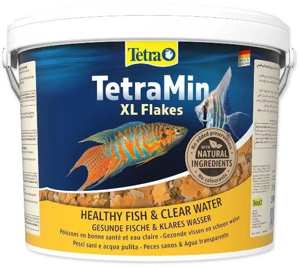 Tetra TetraMin XL Flakes pašaras didelėms dekoratyvinėms žuvims 10L