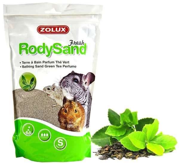 Zolux Rody Sand Nature smėlis graužikams žalios arbatos kvapo 2L