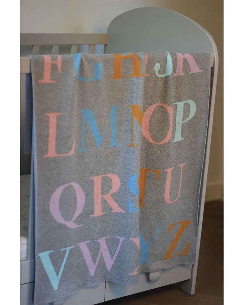 Vaikiškas pledas "MULTI ALPHABETS"