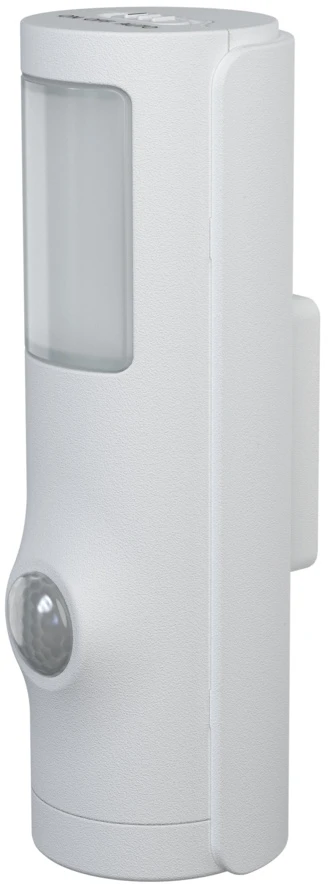 Sieninis šviestuvas Osram 0,35W LED sieninis naktinis šviestuvas NIGHTLUX, baltas, 4000K, su baterija ir judesio bei šviesos jutikliu, IP54