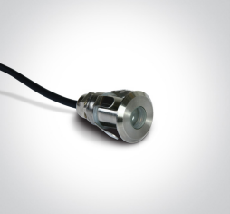 0,3W LED baseino šviestuvas, nerūdijančio plieno sp., 3000K, IP68, 69066M/W