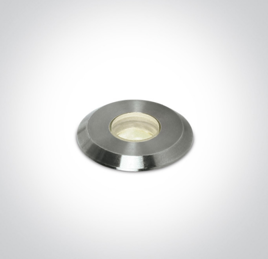 0,3W LED baseino šviestuvas, nerūdijančio plieno sp., 3000K, IP68, 69066M/W