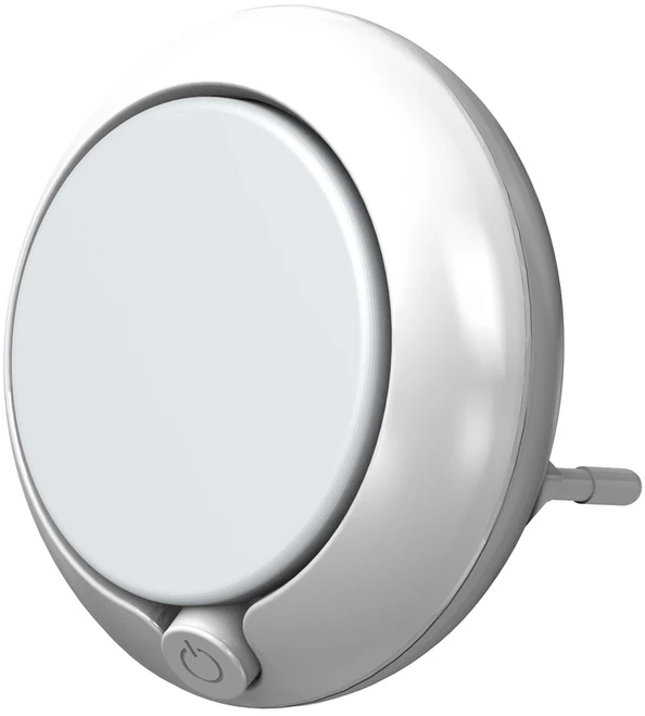 Osram 0,3W LED naktinis šviestuvas LUNETTA, baltas, 3000K, su šviesos jutikliu