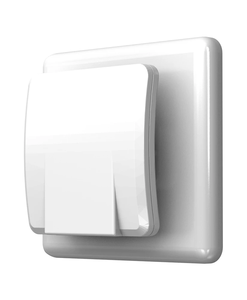 Sieninis šviestuvas Osram 0,3W LED naktinis šviestuvas LUNETTA, baltas, 3000K, su šviesos jutikliu