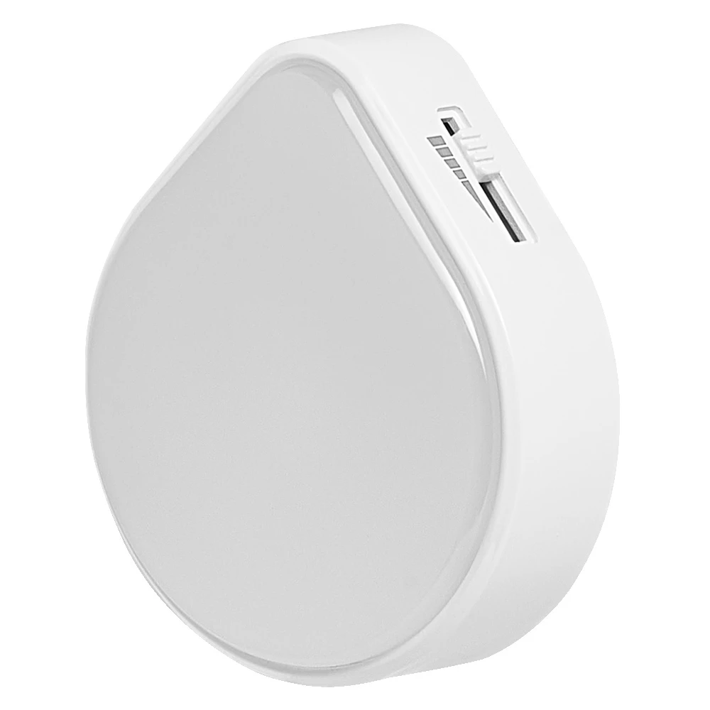 0,5W LED naktinis šviestuvas LUNETTA, baltas, 3000K, dimeriuojamas, su šviesos jutikliu