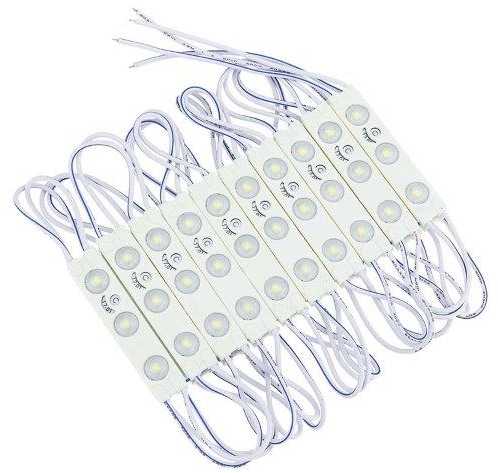 0,72W LED Modulis 3SMD 2835 OPTONICA, šviesos sp.- šaltai balta (6500K)