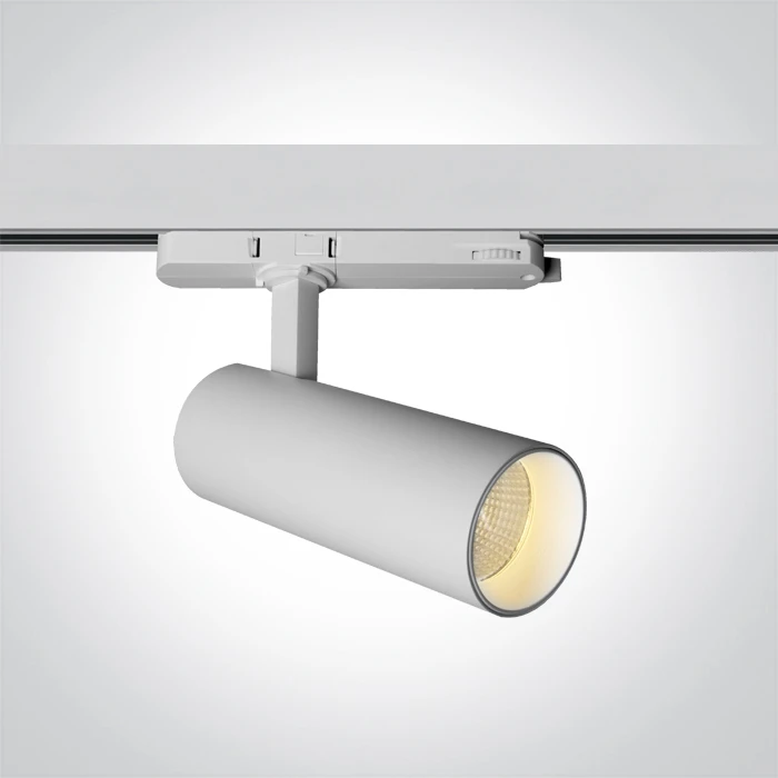 10/15/20W LED akcentinis šviestuvas į 3 fazių bėgelius, baltas, 3000/3500/4000K, 65606BT/W/V