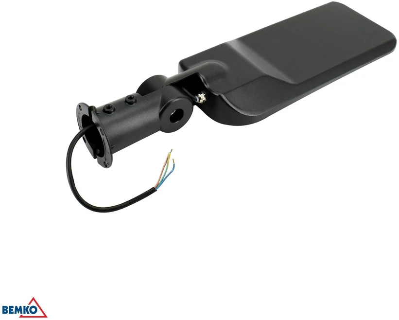 Bemko 100W LED gatvės šviestuvas JAZMIN, juodas, 4000K, IP65, 140°x70°