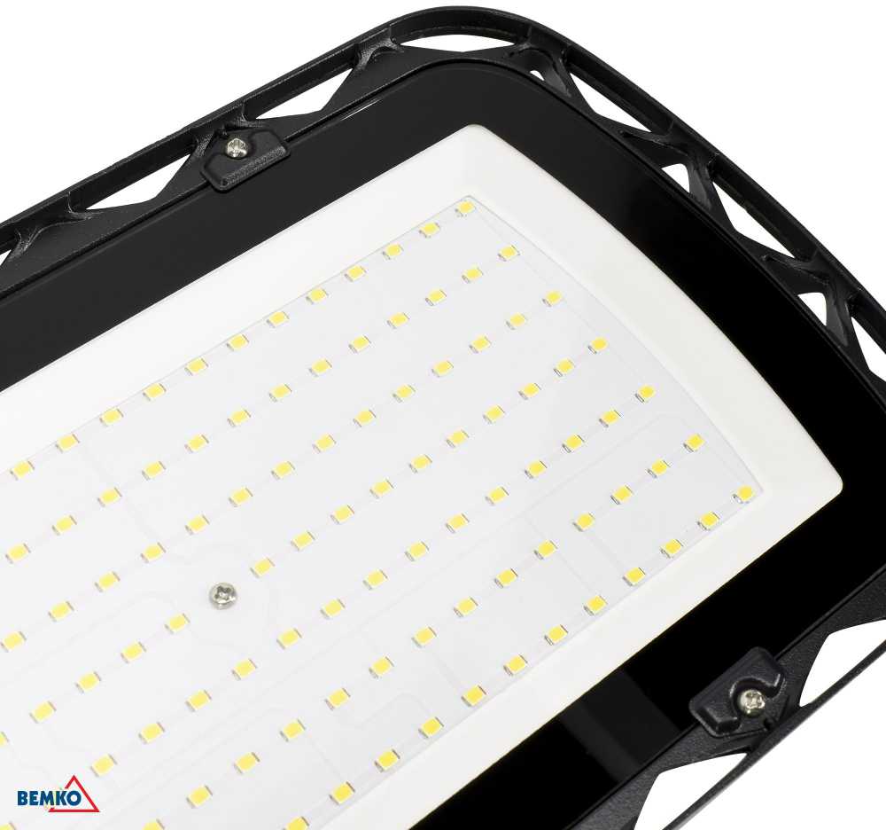 100W LED gatvės šviestuvas LOPER 2, juodai pilkos sp., 4000K, IP65