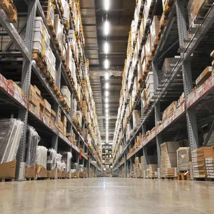 V-tac 100W LED linijinis sandėlio šviestuvas, juodas, 6500K