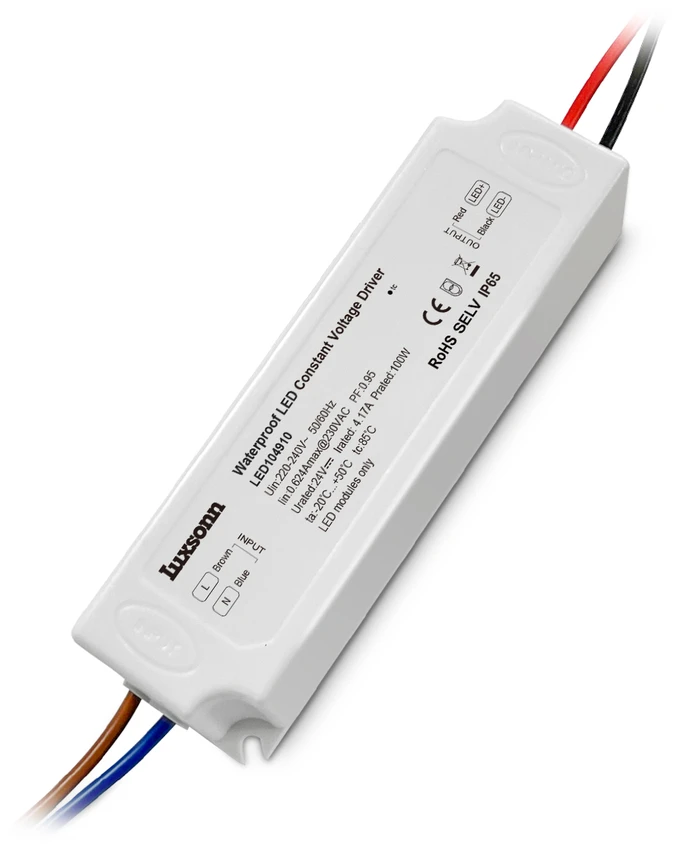 100W LED maitinimo šaltinis LUXSONN, 24V, IP65
