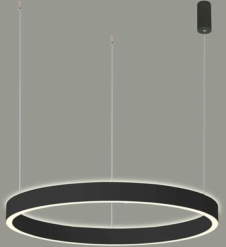 Italux 100W LED pakabinamas šviestuvas BRASCO UP DOWN, juodas, 3000/4000K, dimeriuojamas
