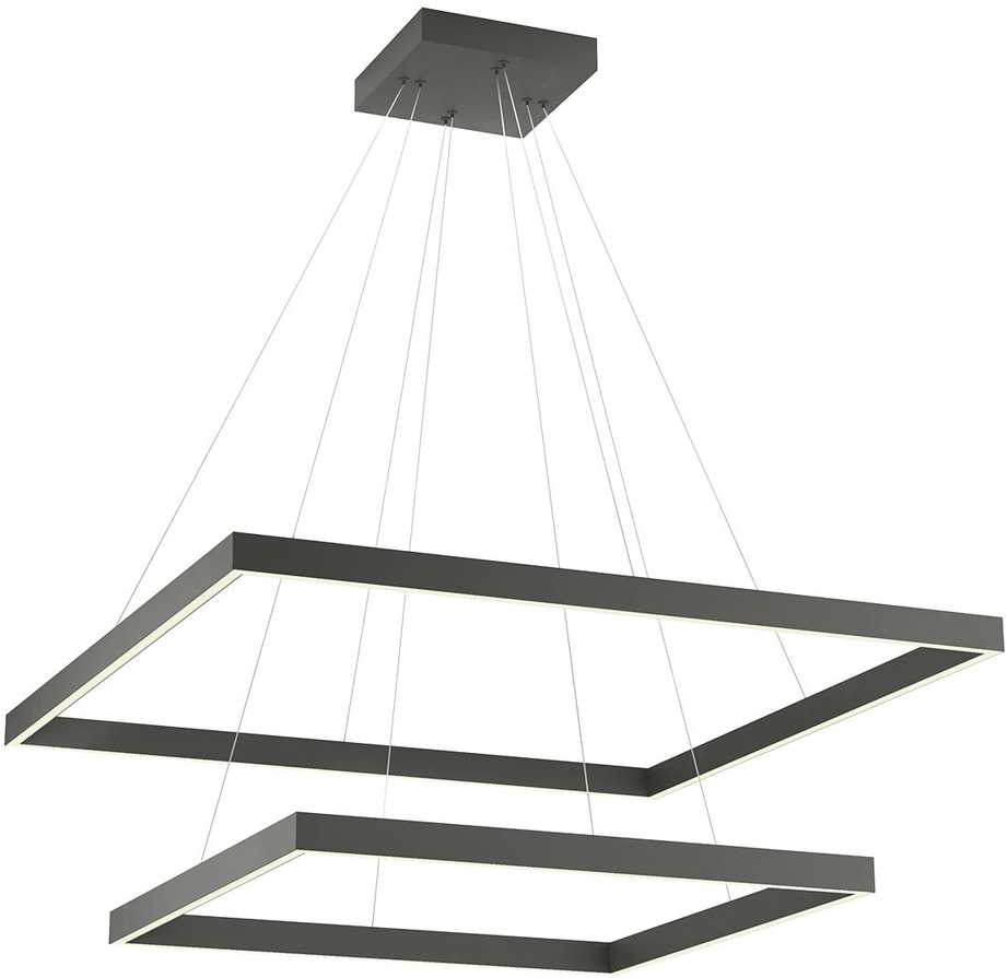 100W LED pakabinamas šviestuvas FEBE, juodas, 4000K, dimeriuojamas, 01-2922