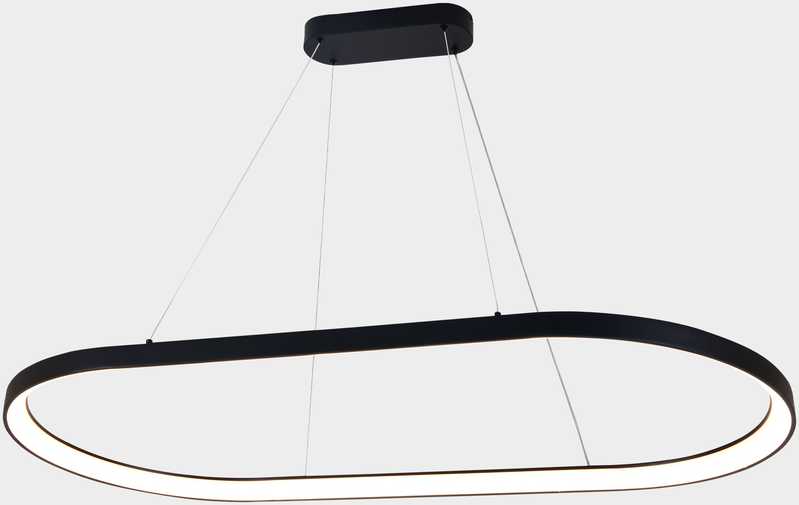 100W LED pakabinamas šviestuvas GRACE, juodas, 2700/3000/4000K, dimeriuojamas, C3848573NDT