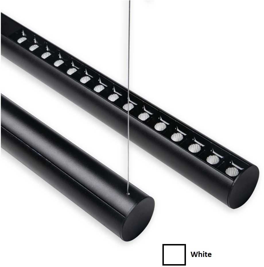 100W LED pakabinamas šviestuvas ZETA 52 PENDANT, 2,2m, baltas, 3000K