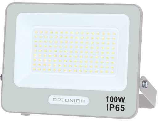 100W LED prožektorius, baltas, 4000K