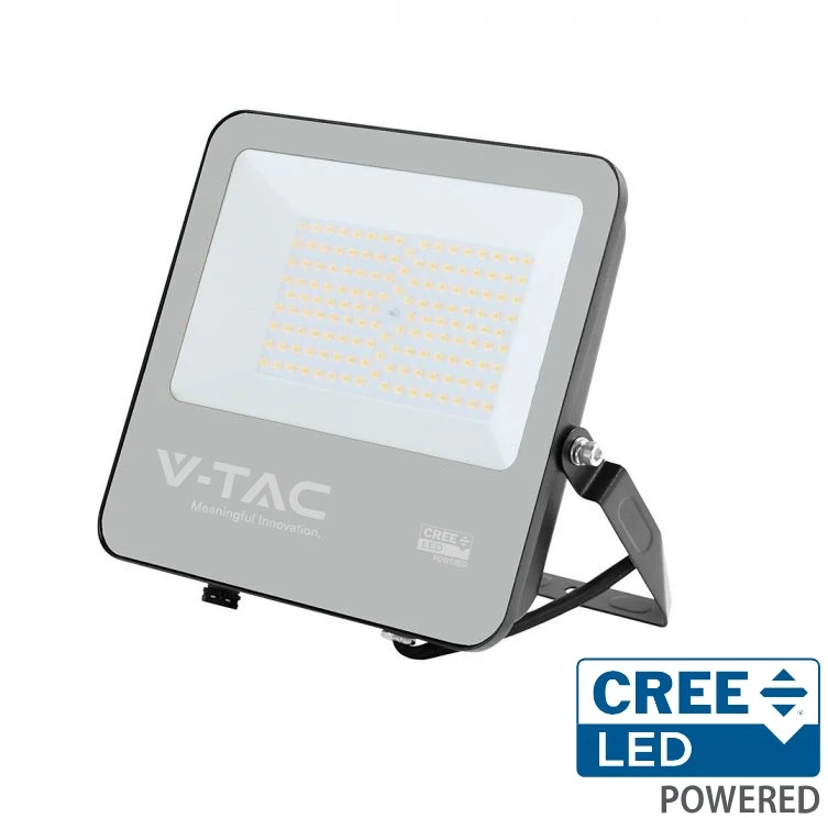 V-tac 100W LED prožektorius, juodu korpusu, 6500K, CREE LED chip