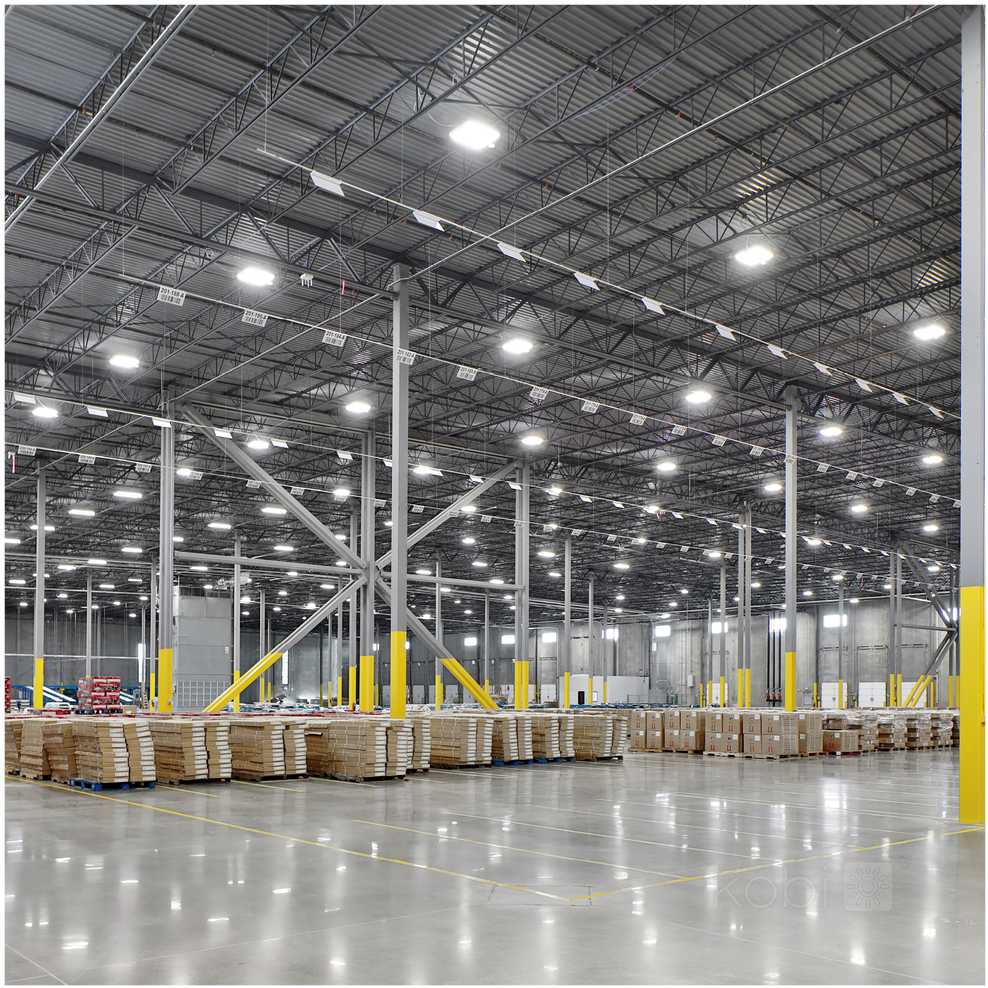100W LED UFO šviestuvas GRAZA, juodas, 4000K, IP65