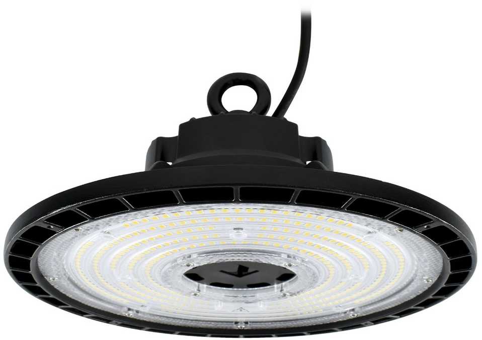 Bemko 100W LED UFO šviestuvas PARIT, juodas, 4000K, IP65, DALI
