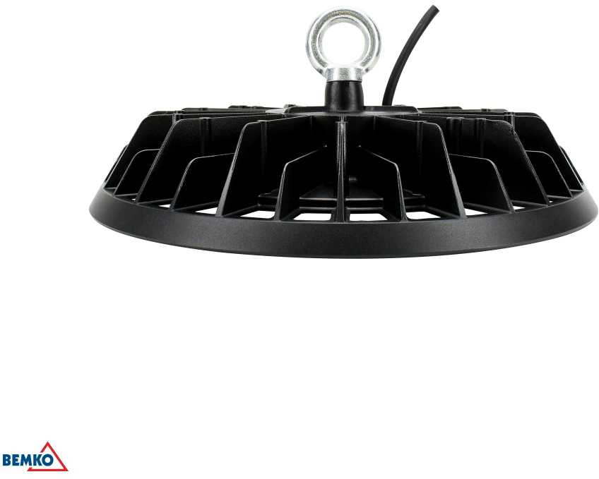 100W LED UFO šviestuvas VOYAGER, juodas, 4000K, IP65, 120°