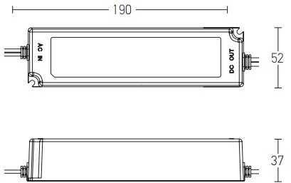 100W maitinimo šaltinis magnetinei sistemai ZAMBELIS, 48V, 20296