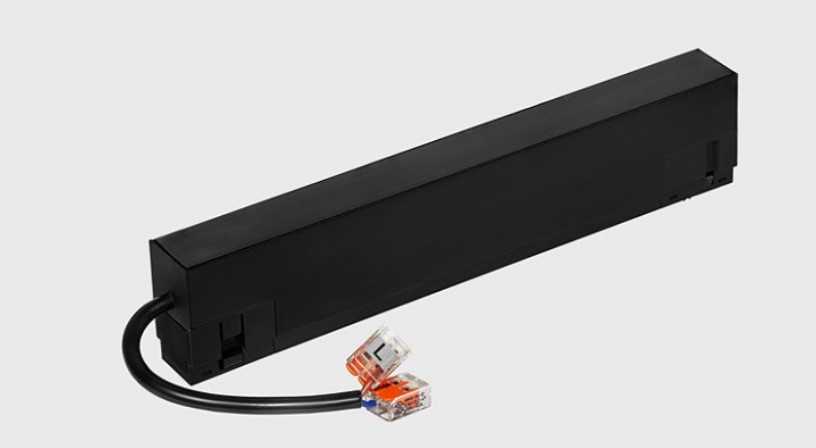100W maitinimo šaltinis, skirtas magnetinei sistemai IN_LINE, 48V, juodas, IP20