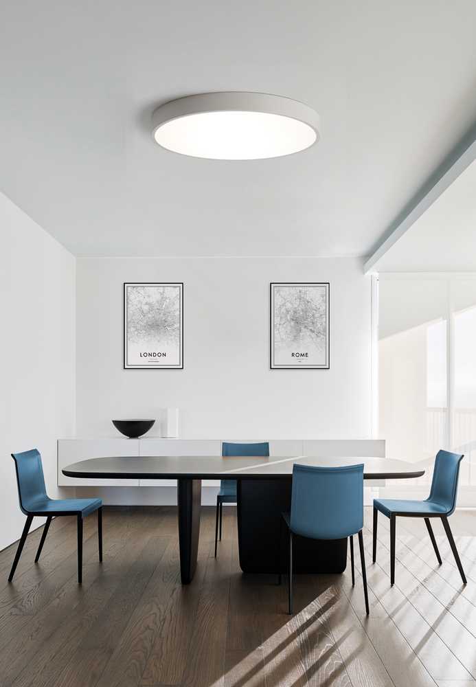 100W paviršinis/pakabinamas šviestuvas ISIA, baltas, 2700K, P345399PB