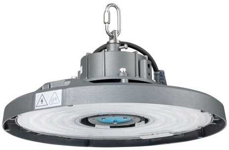 100W UFO pramoninis šviestuvas, pilkas, 6000K, IP65