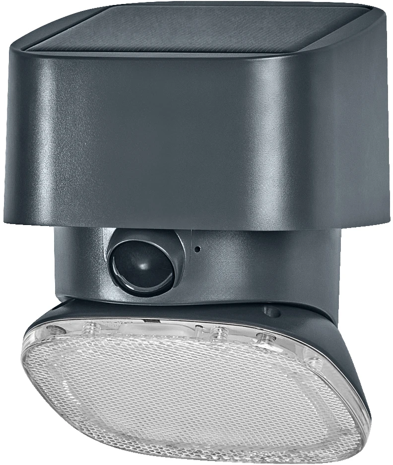 Sieninis šviestuvas 10,3W LED sieninis fasado šviestuvas ENDURA STYLE, tamsiai pilkas, 3000K, dimeriuojamas, su judesio davikliu ir saulės baterija