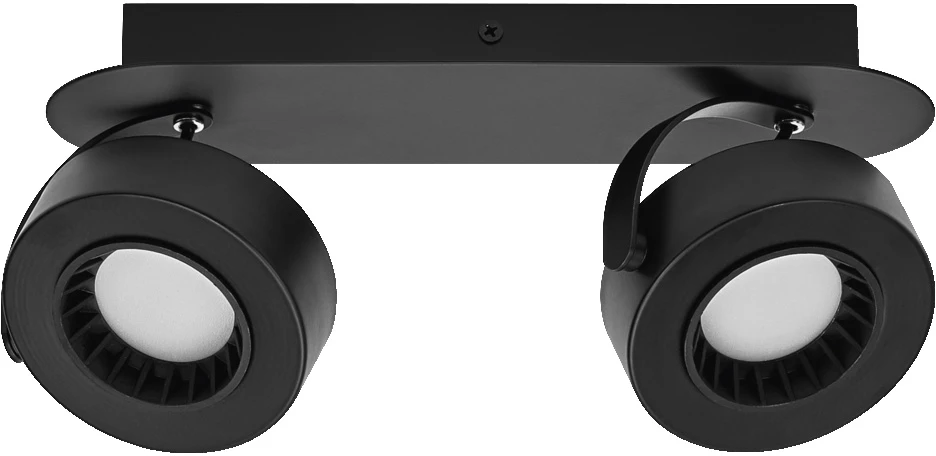 Lubinis šviestuvas 10,5W LED paviršinis šviestuvas SPOT VENUS, juodas, 3000K