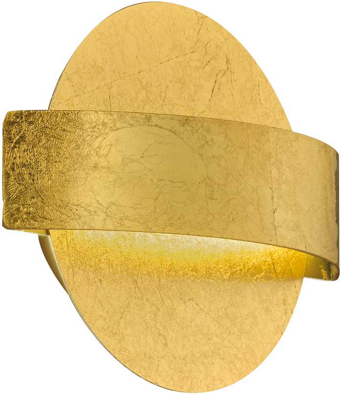 10,5W LED sieninis šviestuvas KOBEN, aukso sp., 3000K, 4217000