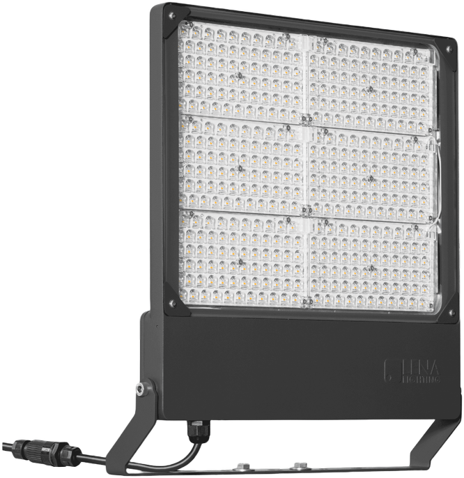 108W asimetrinės apšvietos prožektorius QUEST 2 LED, antracito sp., 4000K