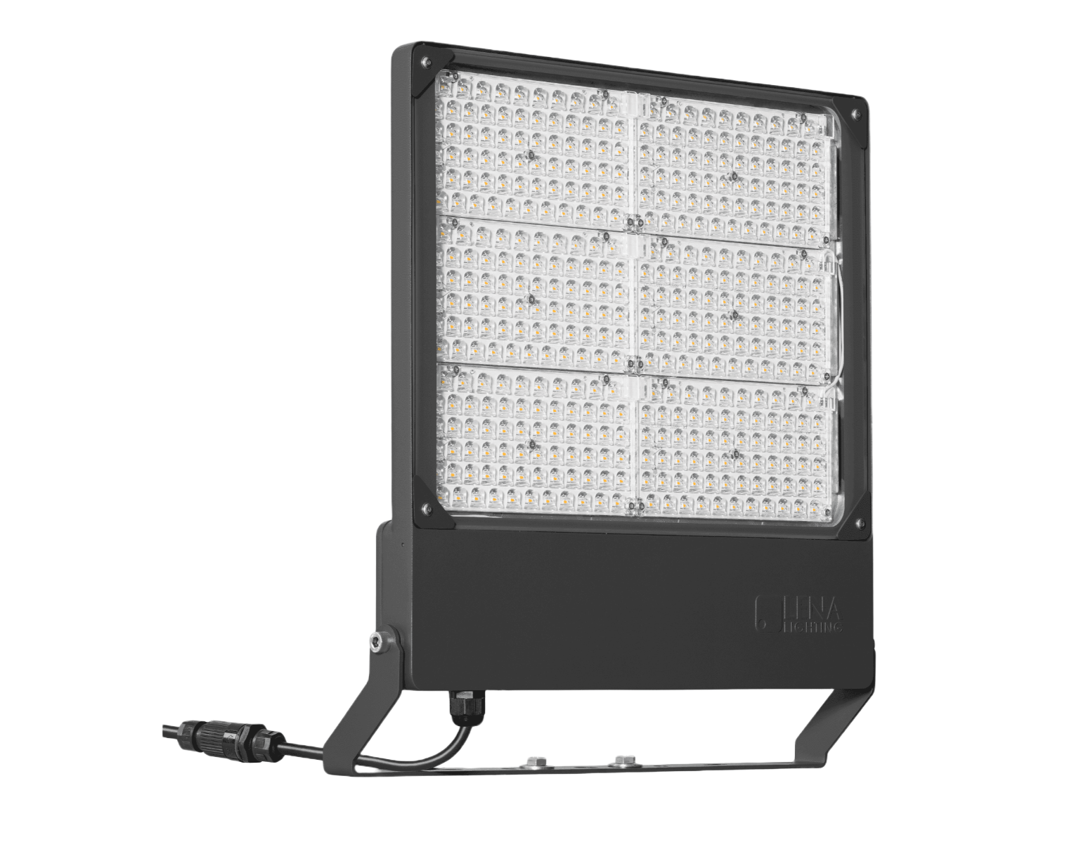 108W asimetrinės apšvietos prožektorius QUEST 2 LED, antracito sp., 4000K