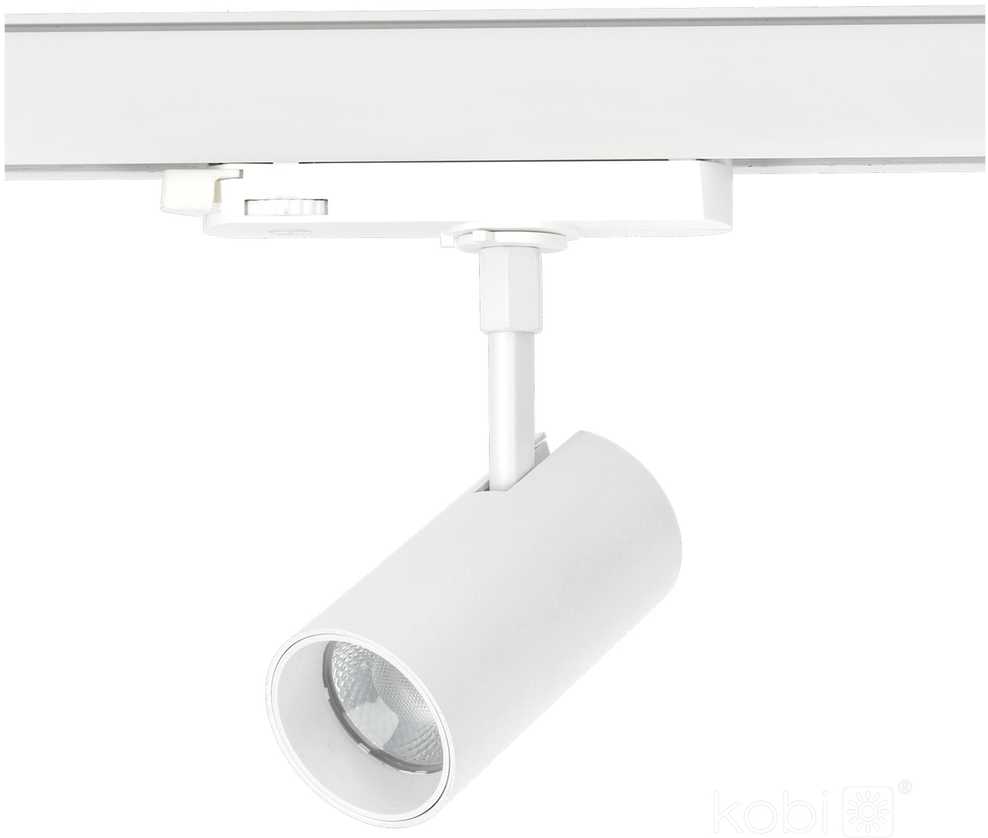 10W LED akcentinis šviestuvas į 3 fazių bėgelius NEXTRACK CORE, baltas, 3000/4000/5000K, 36°