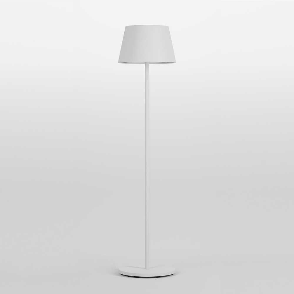 10W LED įkraunamas pastatomas lauko šviestuvas TESEO, matinės baltos sp., 2700/3000/4000K/RGB, dimeriuojamas, IP65, 90436