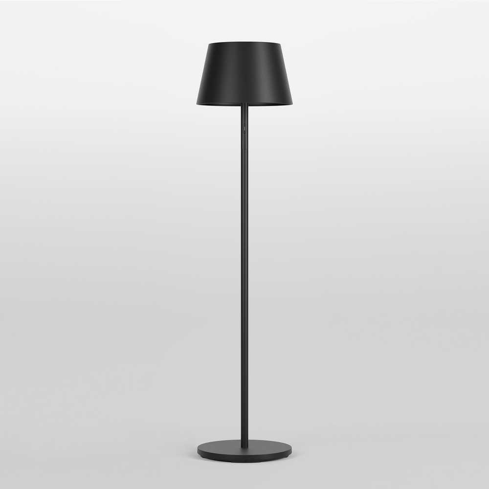 10W LED įkraunamas pastatomas lauko šviestuvas TESEO, matinės juodos sp., 2700/3000/4000K/RGB, dimeriuojamas, IP65, 90440