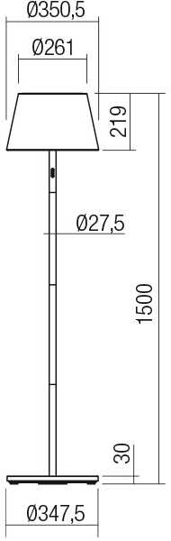 10W LED įkraunamas pastatomas lauko šviestuvas TESEO, matinės juodos sp., 2700/3000/4000K/RGB, dimeriuojamas, IP65, 90440