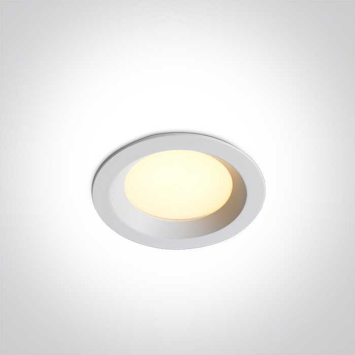 10W LED įleidžiamas šviestuvas, baltas, 3000/4000/5000K, IP54, 10110BX/W/V