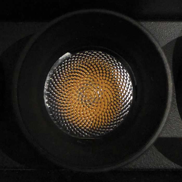 10W LED įleidžiamas šviestuvas, baltas, 3000K, 50406C/W/W