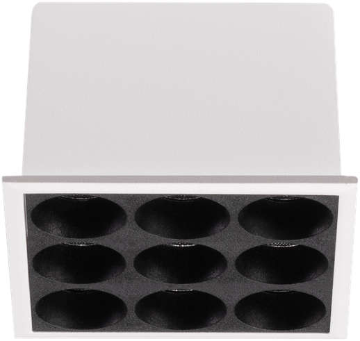 10W LED įleidžiamas šviestuvas LIKA, baltas, 3000K, 367286