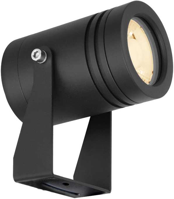 10W LED įsmeigiamas į žemę šviestuvas FIDO, juodas, 3000K, 4285500