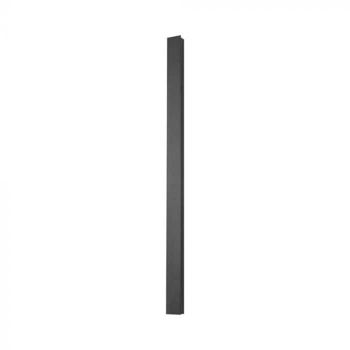 V-tac 10W LED linijinis sieninis šviestuvas, antracito sp., 4000K