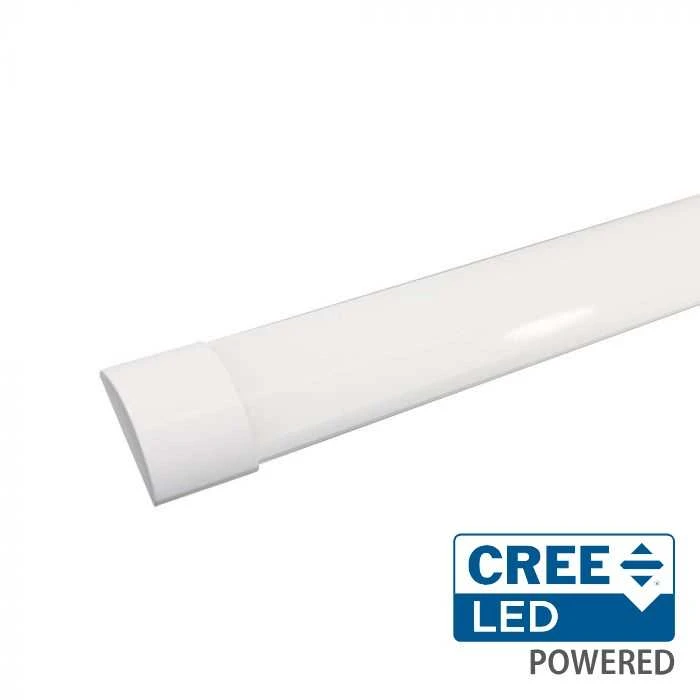Lubinis šviestuvas V-tac 10W LED linijinis šviestuvas, 30cm, baltas, 6500K, CREE LED chip