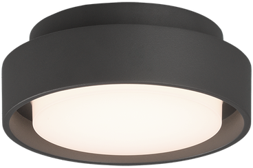 Lubinis šviestuvas 10W LED lubinis fasado šviestuvas KUMA, antracito sp., 2700/3000K, IP65, P2082071GR