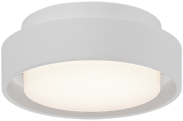 Lubinis šviestuvas 10W LED lubinis fasado šviestuvas KUMA, baltas, 2700/3000K, IP65, P2082071B