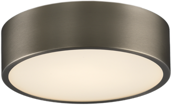 10W LED lubinis šviestuvas DINS, matinės nikelio sp., 2700/3000/4000K, dimeriuojamas, IP44, P0395072NMDT